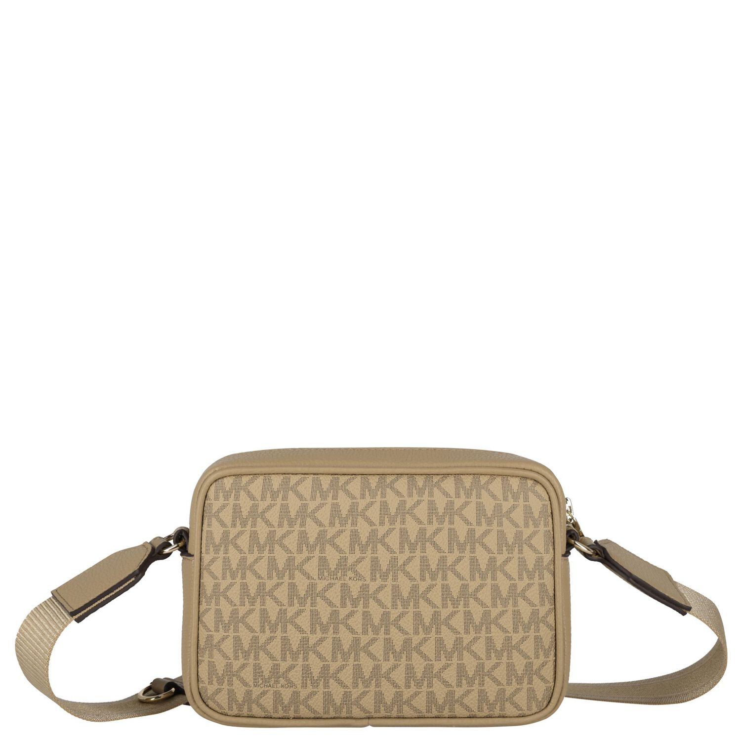 Girls Beige Logo Shoulder Bag, 1, hi-res