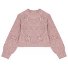 Girls Pink Tulle Dress Set, 2, hi-res
