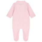 Baby Girls Pink Logo Babygrow Gift Set, 1, hi-res