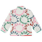 Girls Ivory Logo Sherpa Jacket, 1, hi-res