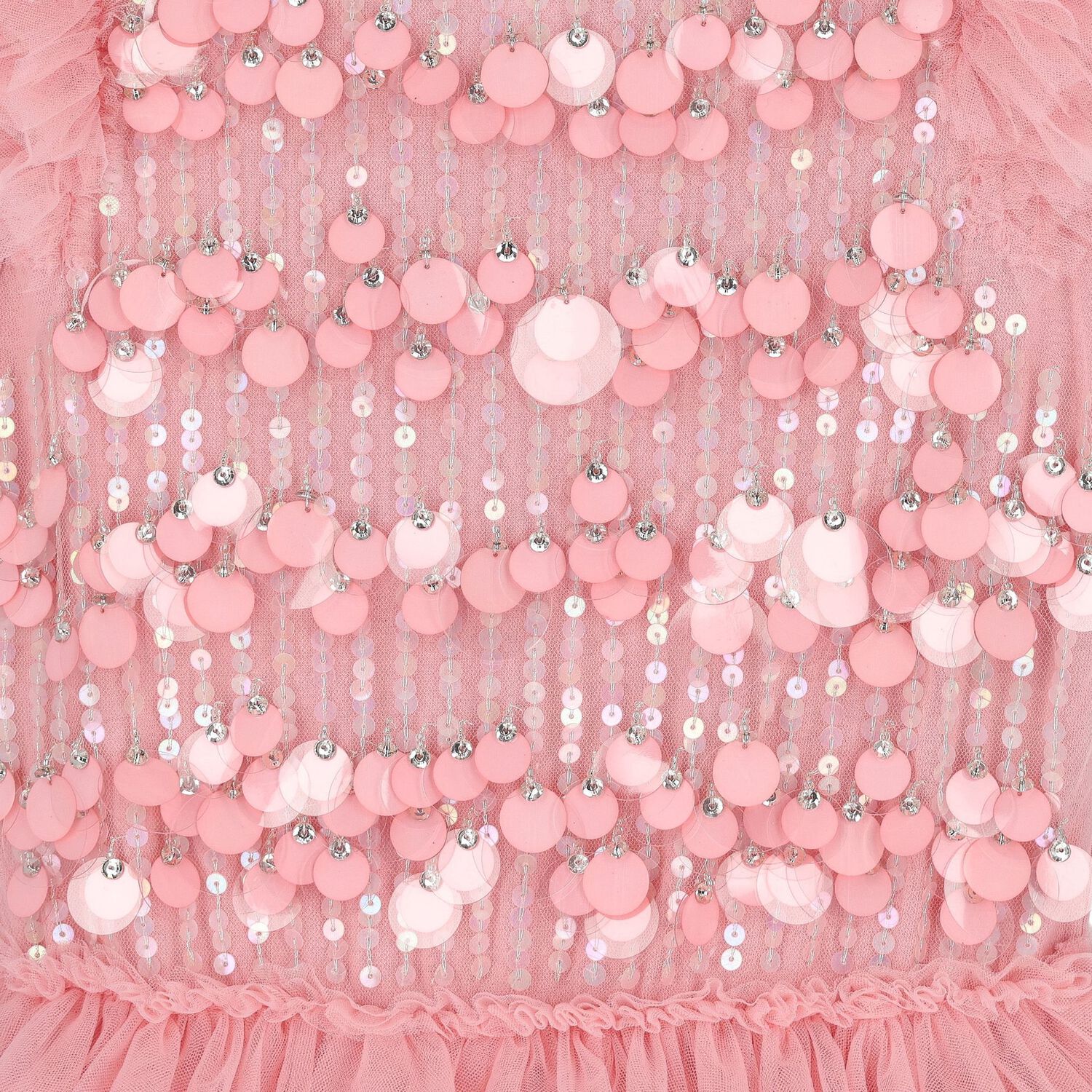Girls Pink Embellished Tutu Dress, 1, hi-res