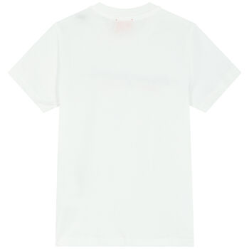 Boys White Logo T-Shirt