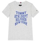 Boys Grey Logo T-Shirt, 1, hi-res