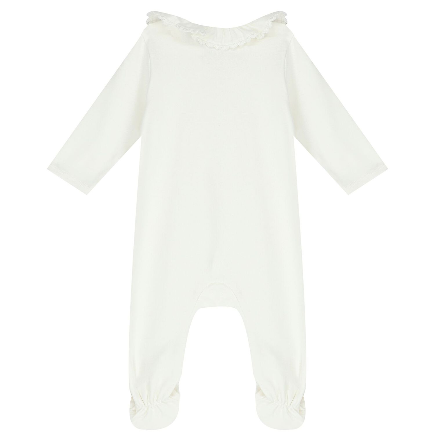 طقم هدايا أفرول بنات باللون العاجي والوردي, 1, hi-res