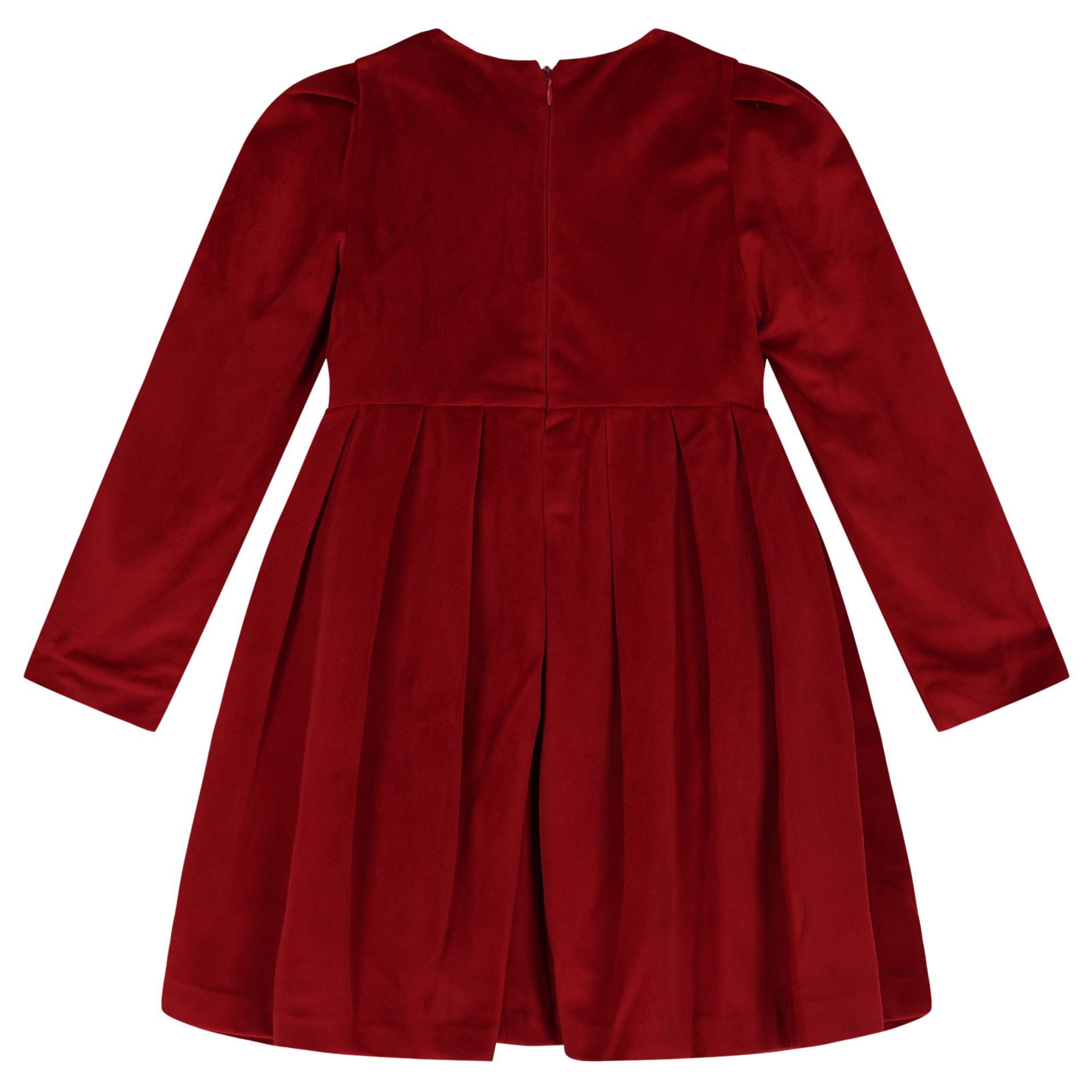 Mayoral red velvet dress best sale