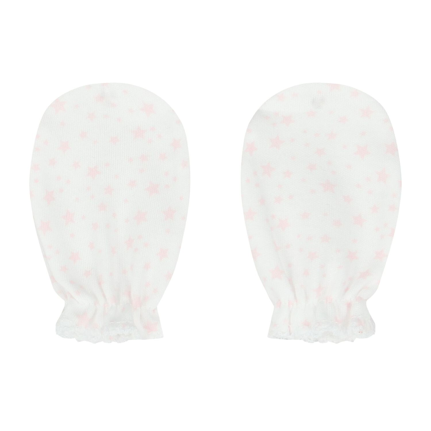 Girls White & Pink Stars Baby Gift Set, 3, hi-res image number null