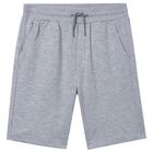 Boys Grey Shorts, 3, hi-res