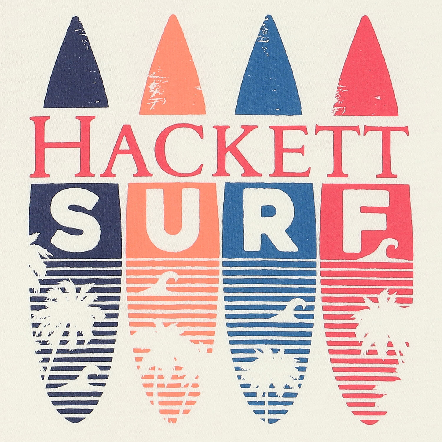 تيشيرت أولاد بالشعار باللون العاجى, 1, hi-res