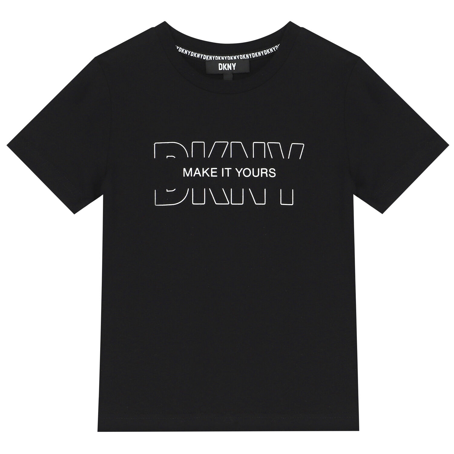 Boys Black Logo T-Shirt, 1, hi-res image number null