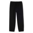 Boys Black Logo Joggers, 1, hi-res