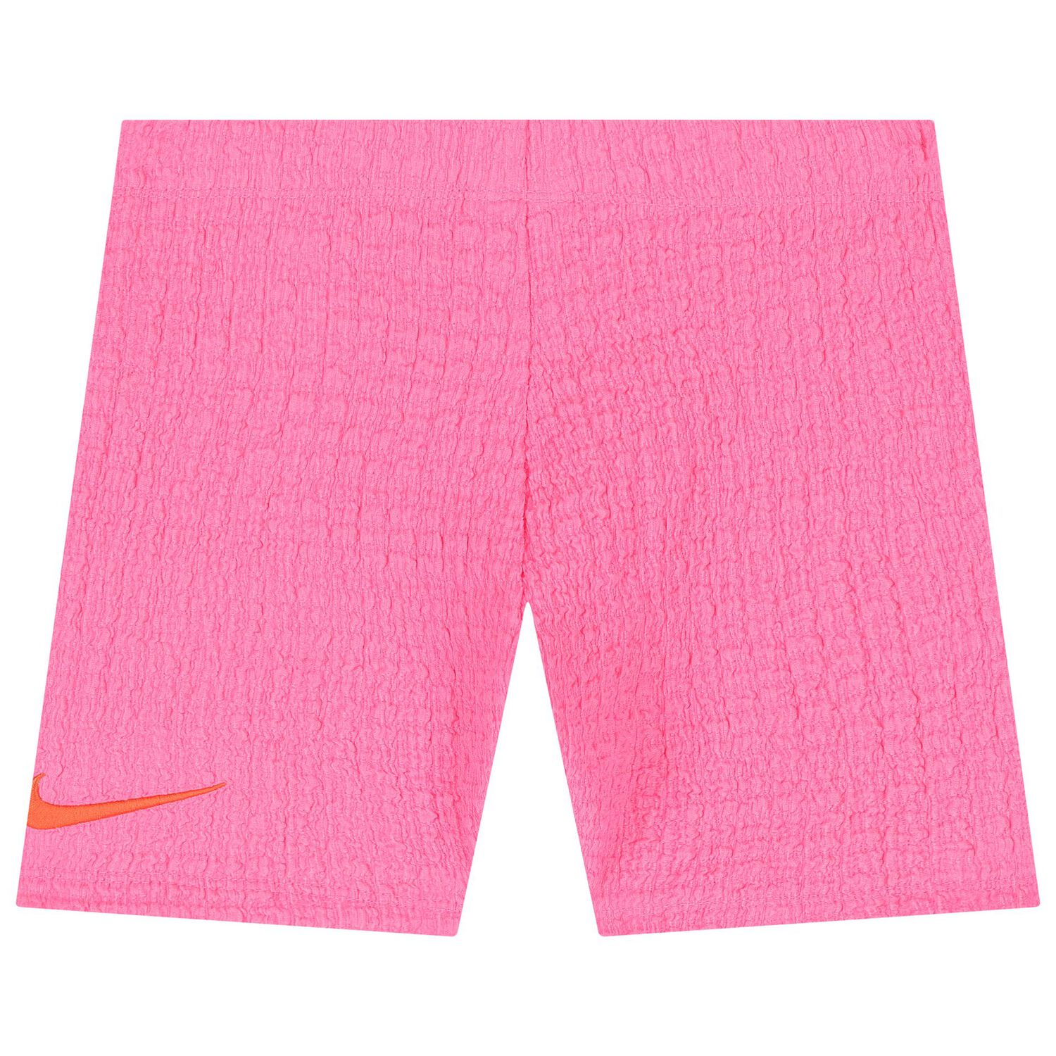 Girls Pink Logo Bike Shorts Set, 1, hi-res