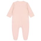 Baby Girls Pink Teddy Bear Logo Babygrow Gift Set, 1, hi-res