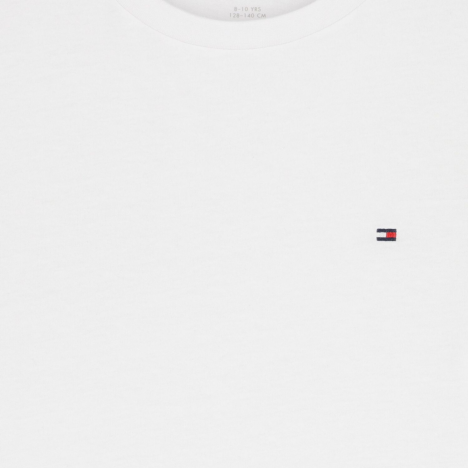 Boys White & Navy Blue Cotton Logo Long Sleeve Top( 2-Pack ), 1, hi-res