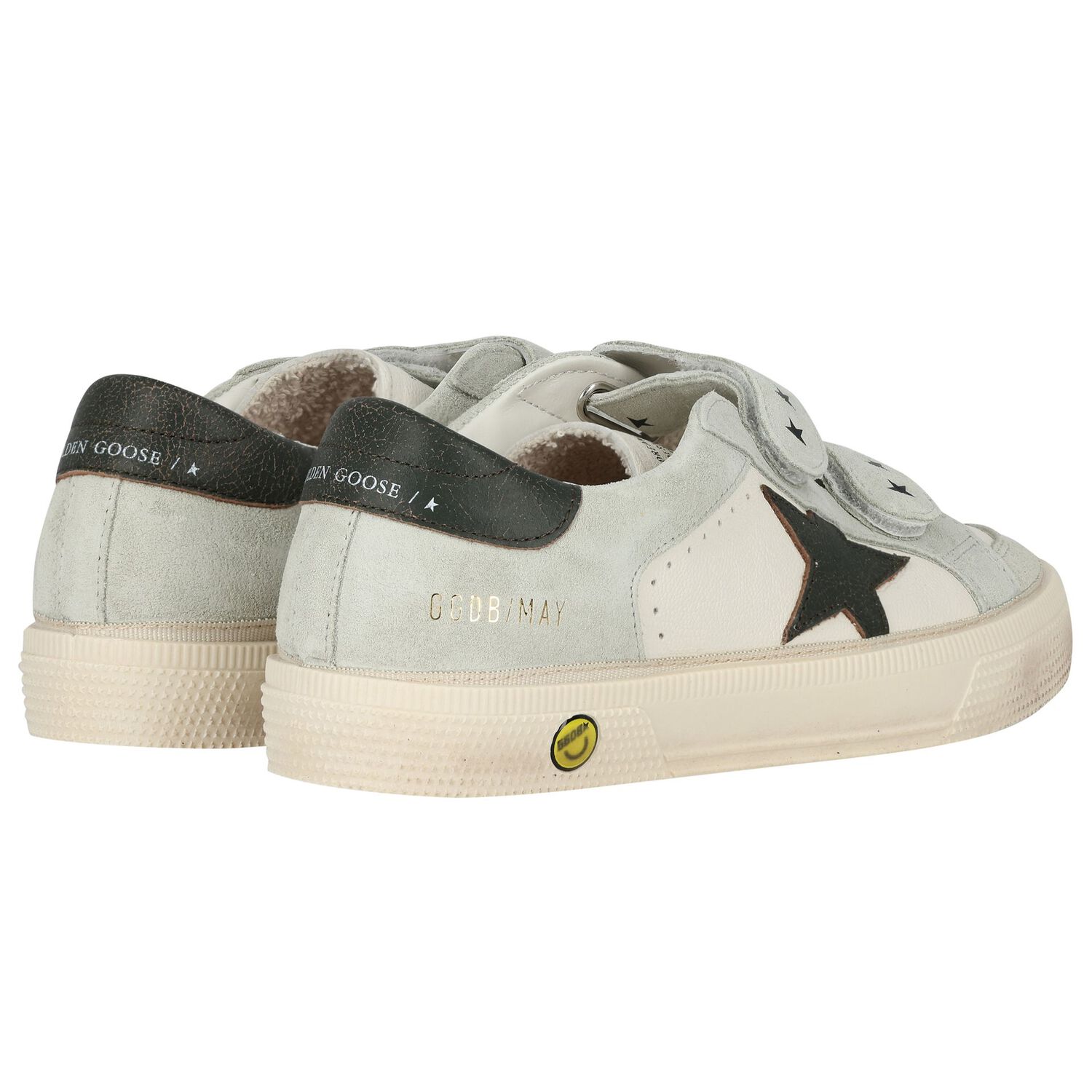 Ivory & Grey Logo Trainers, 1, hi-res image number null