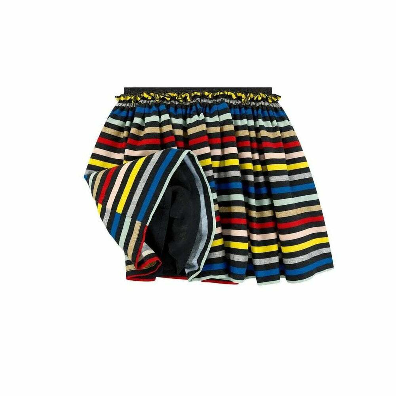 Girls Striped Skirt, 1, hi-res image number null