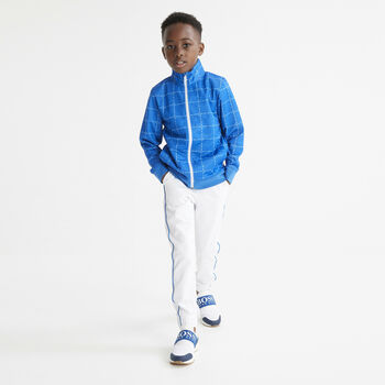 Boys White Logo Trainers