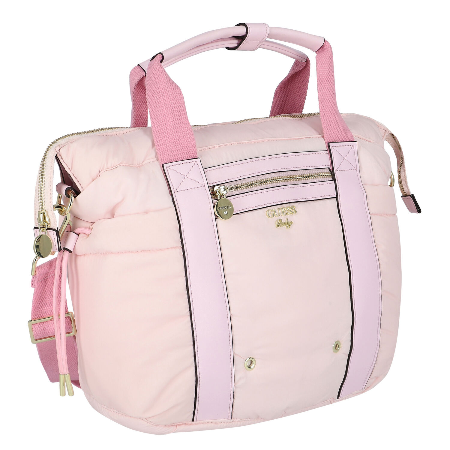 Pink Logo Baby Changing Bag, 1, hi-res