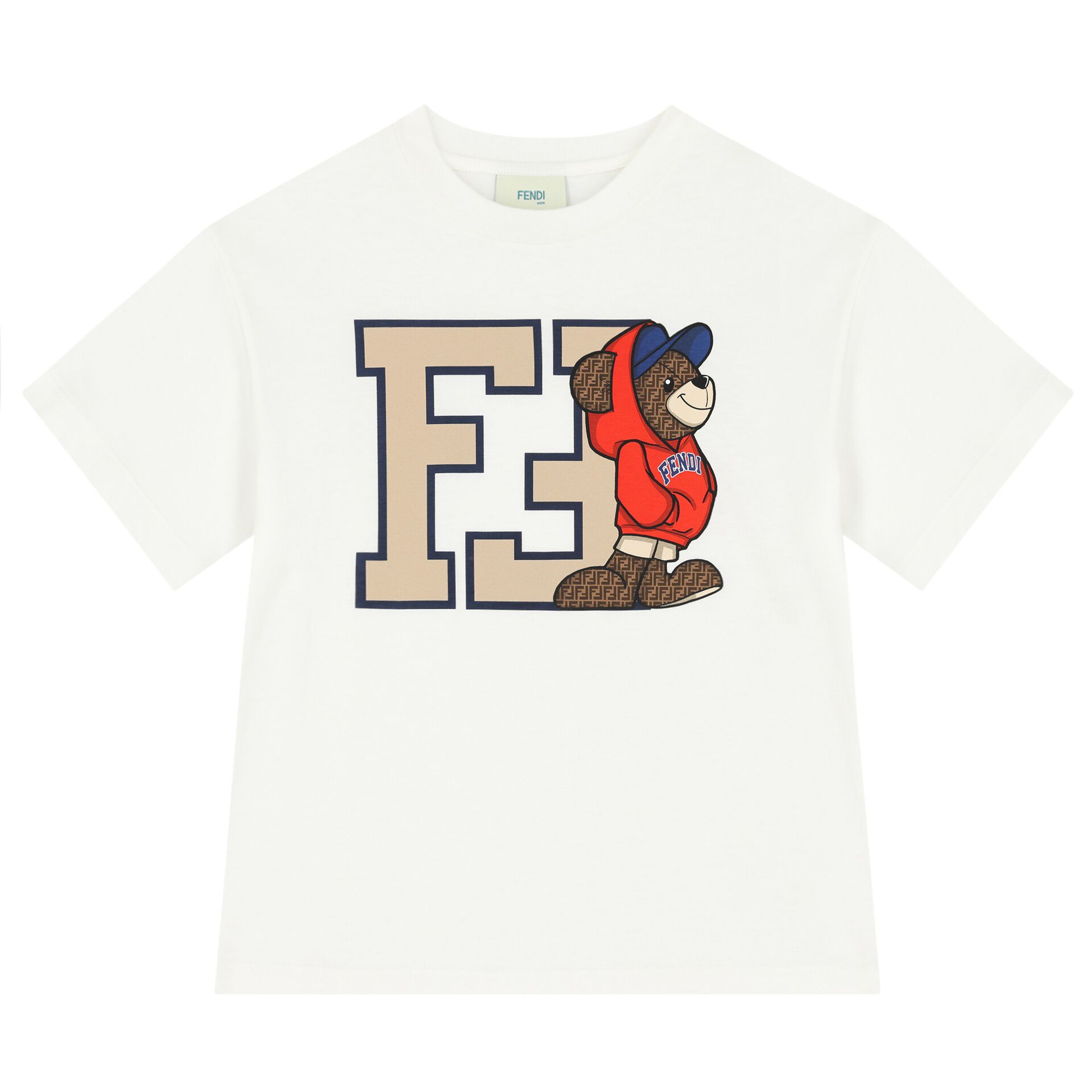 FENDI フェンディ　kids Tシャツ FENDI キッズTシャツ 5Y 新品 【公式通販】