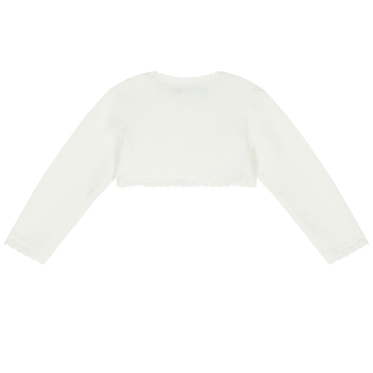 Younger Girls Ivory Bolero Cardigan, 3, hi-res image number null