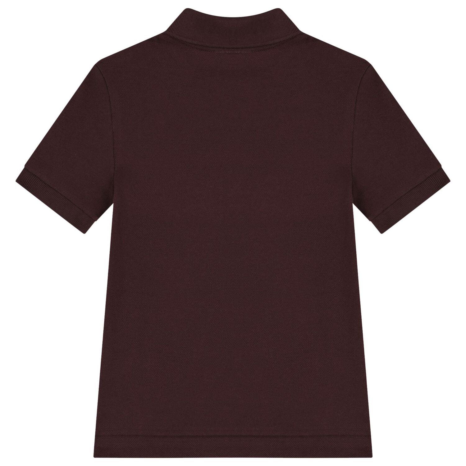 Boys Burgundy Logo Polo Shirt, 4, hi-res image number null