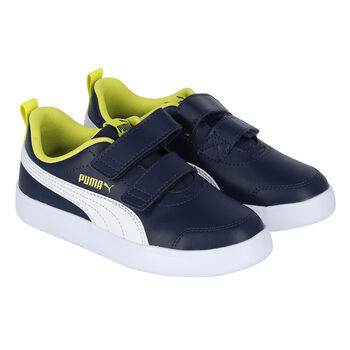 Boys Navy Courtflex Trainers