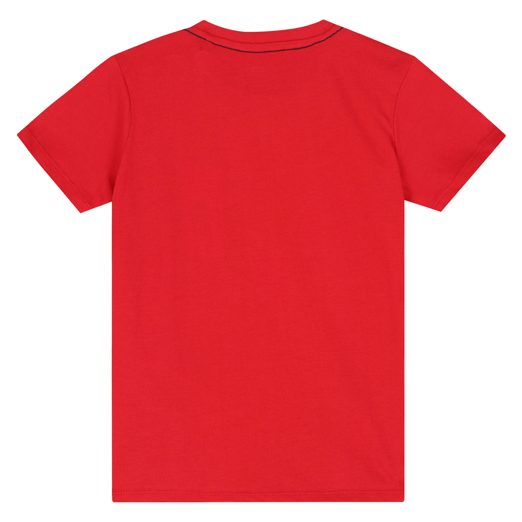 Guess Boys Red Logo T Shirt Junior Couture