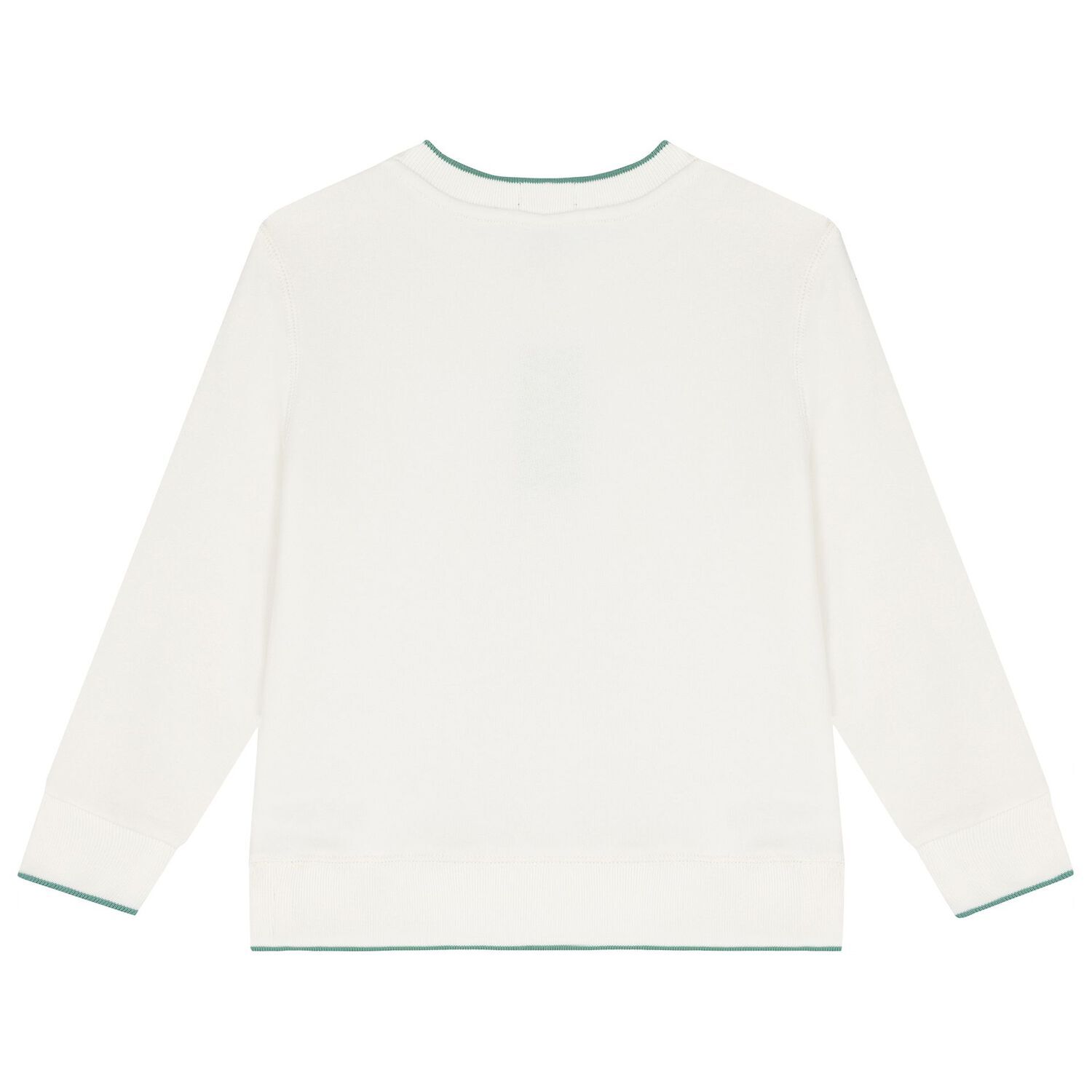 سويت شيرت بولو دب باللون عاجي للأولاد, 1, hi-res image number null