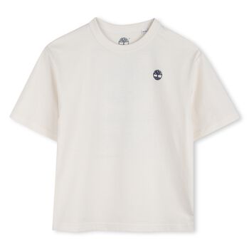 Boys Ivory Logo T-Shirt