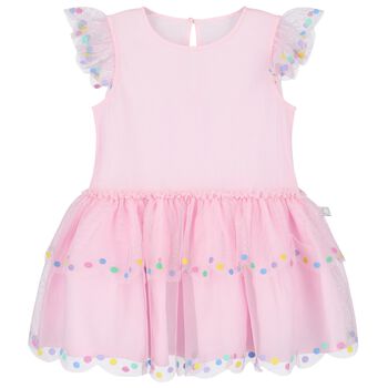 Younger Girls Pink Tulle Dress