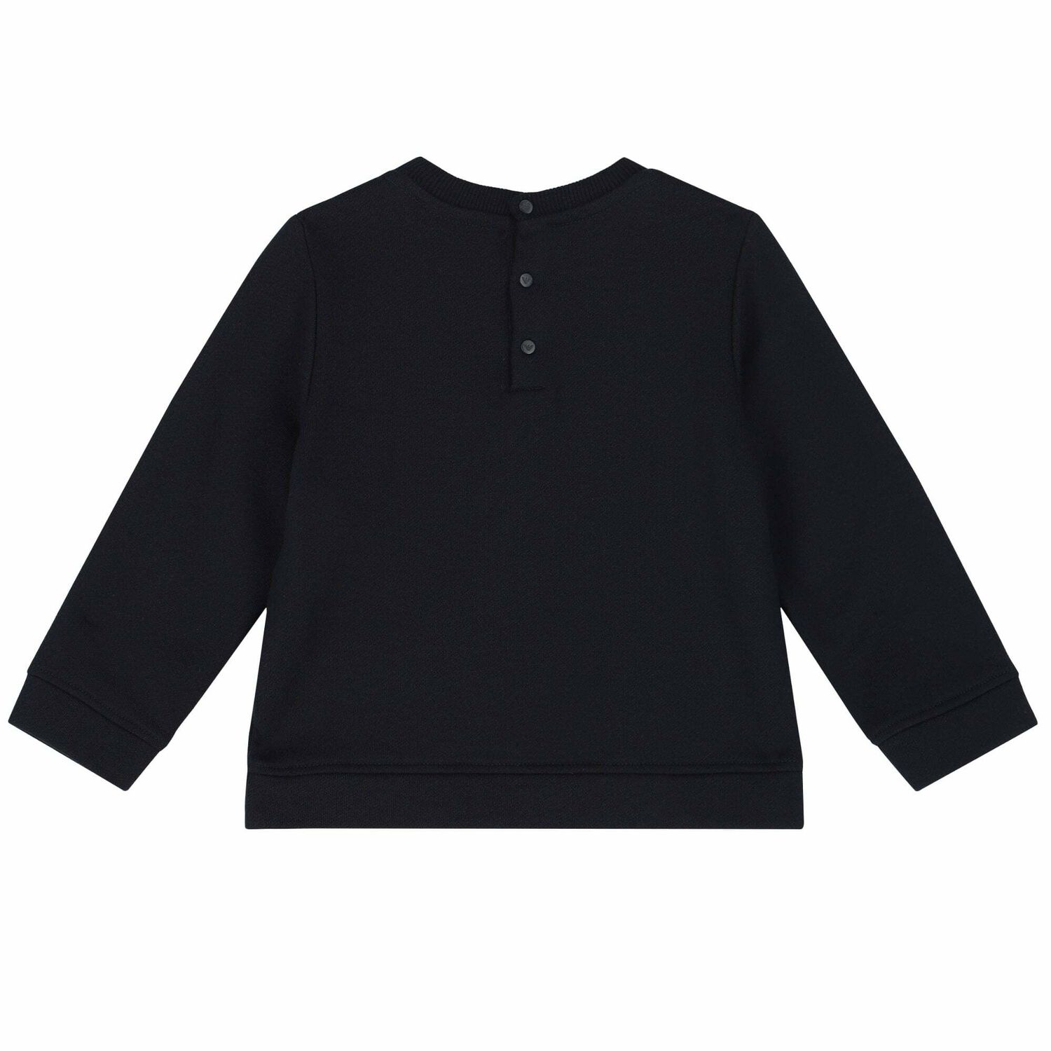 سويت شيرت بالشعار باللون الكحلى للاولاد, 1, hi-res image number null