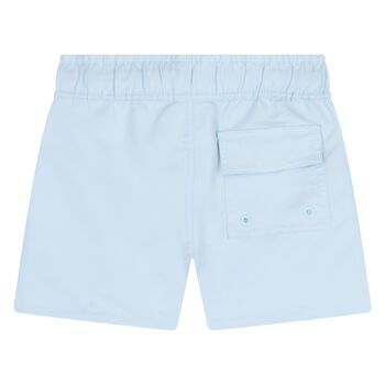 Younger Boys Blue Logo Swim Shorts