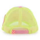 Girls White, Neon Yellow & Pink Logo Cap, 1, hi-res