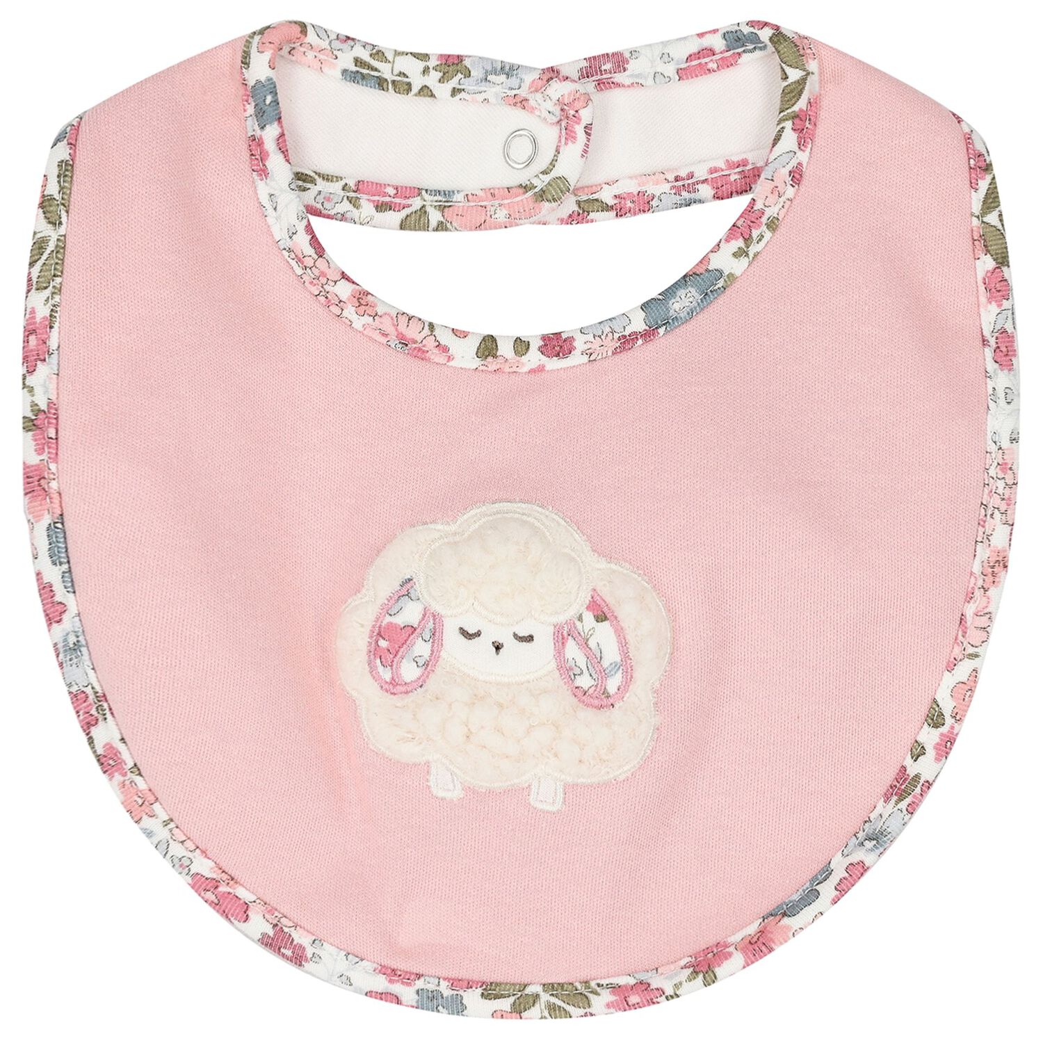 Baby Girls Ivory & Pink Bibs ( 2-Pack ), 1, hi-res image number null