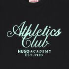 Boys Black Logo T-Shirt, 1, hi-res