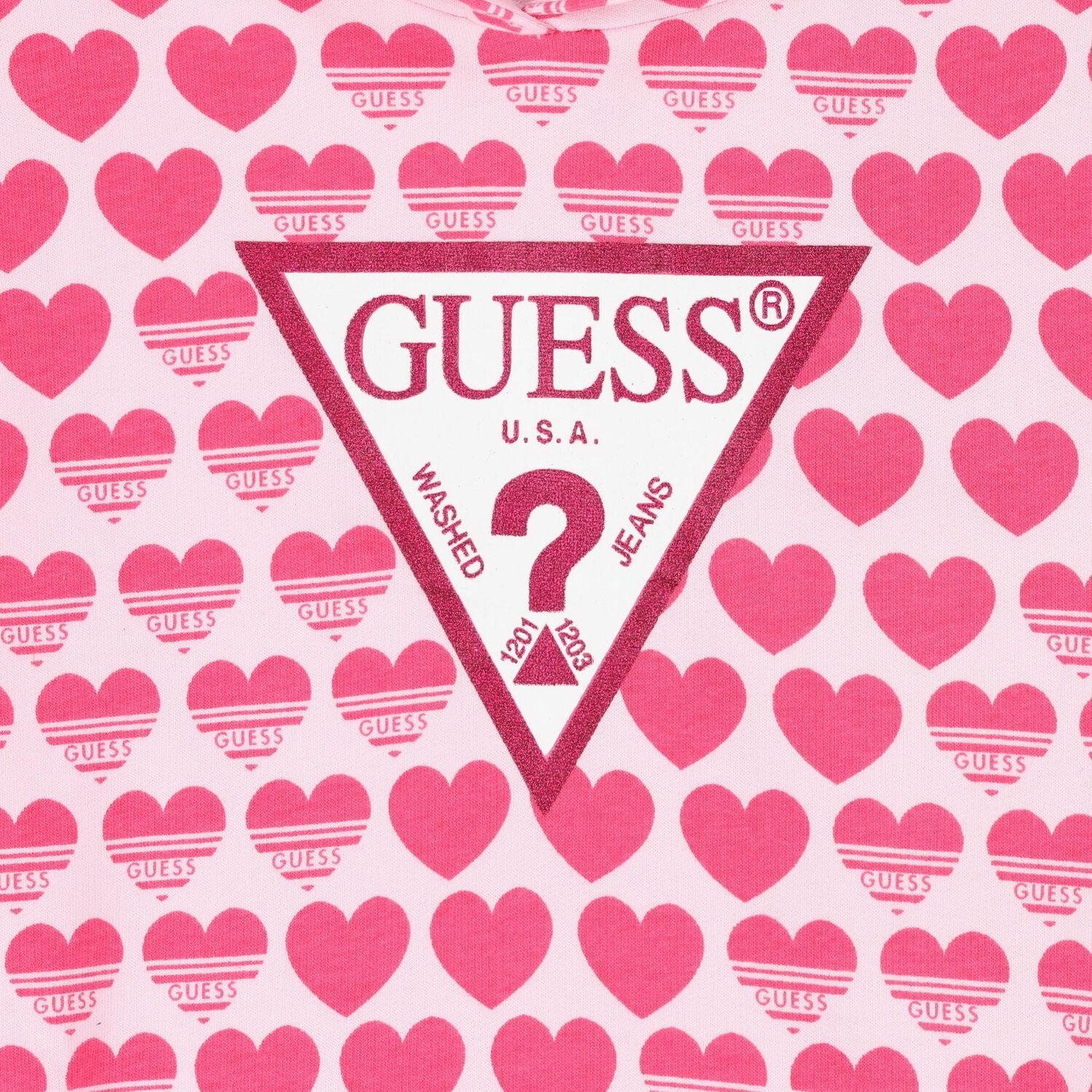Girls Pink Logo Dress, 1, hi-res image number null
