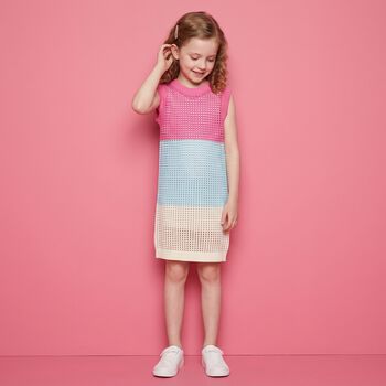 Girls Multi-Coloured Cover-Up Dress