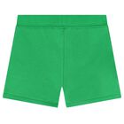 Baby Boys Blue & Green Short Set, 1, hi-res