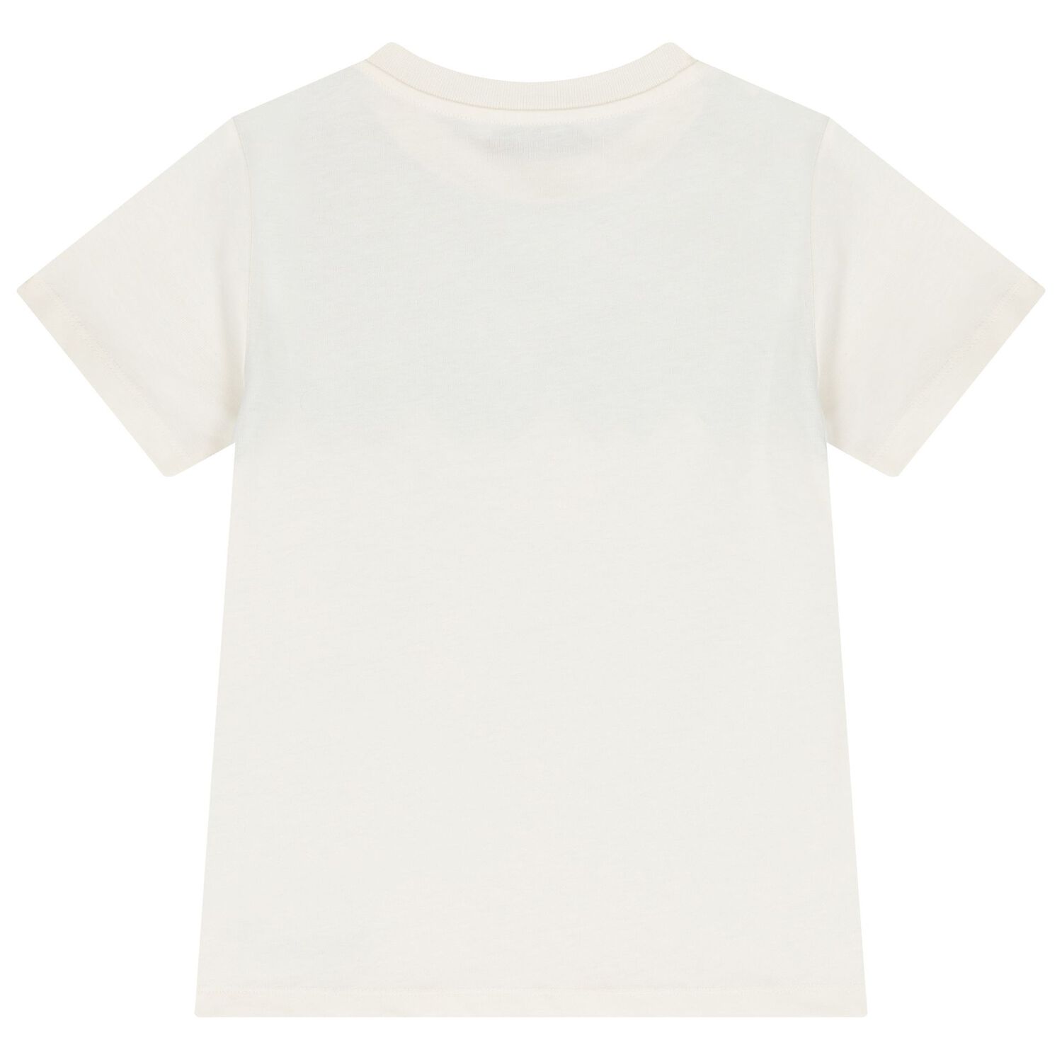 Boys Ivory Zig Zag Logo T-Shirt        , 1, hi-res