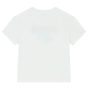 Boys White Logo T-Shirt