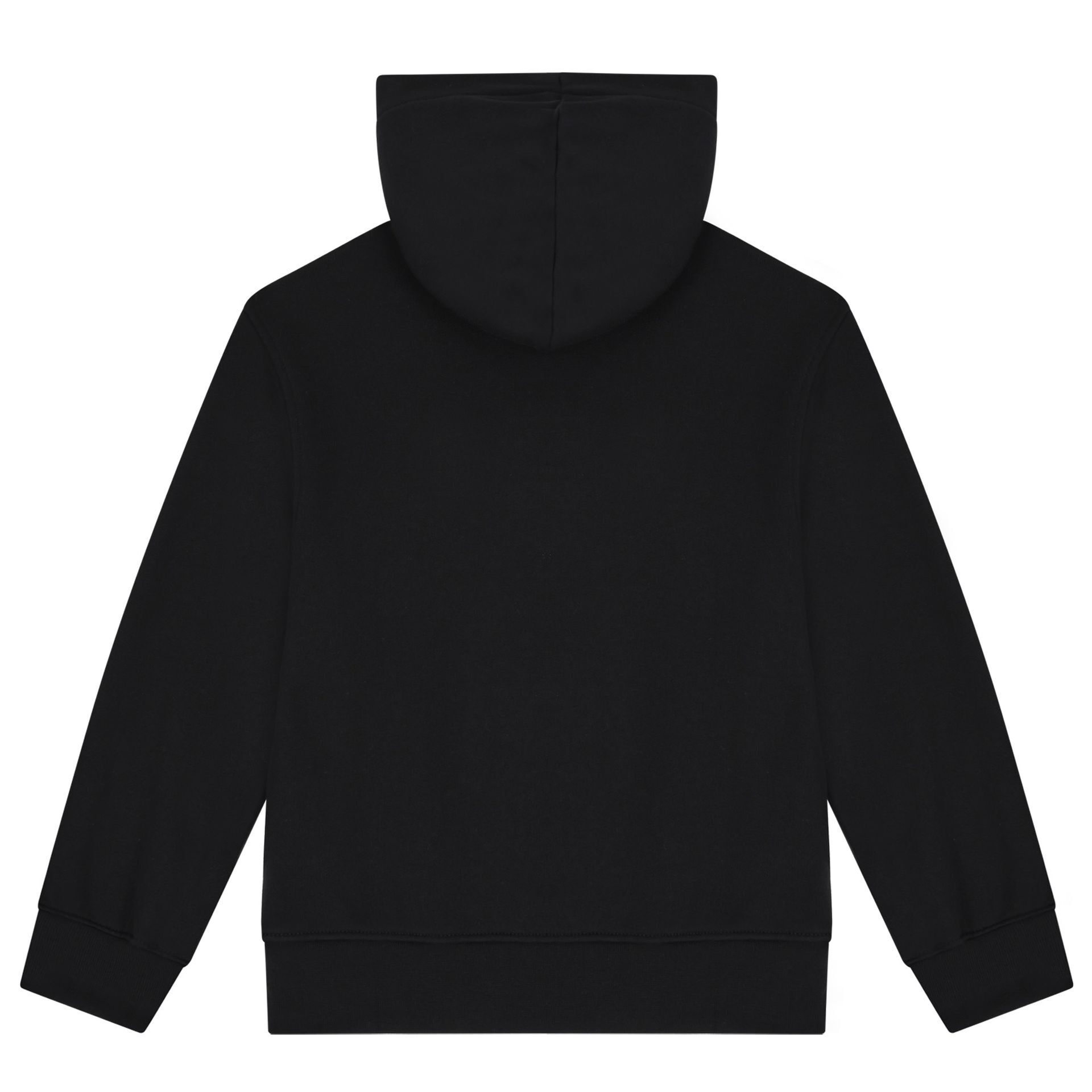 MSGM Black Logo Hooded Top | Junior Couture USA