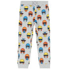 Boys Grey Helmet Joggers, 1, hi-res