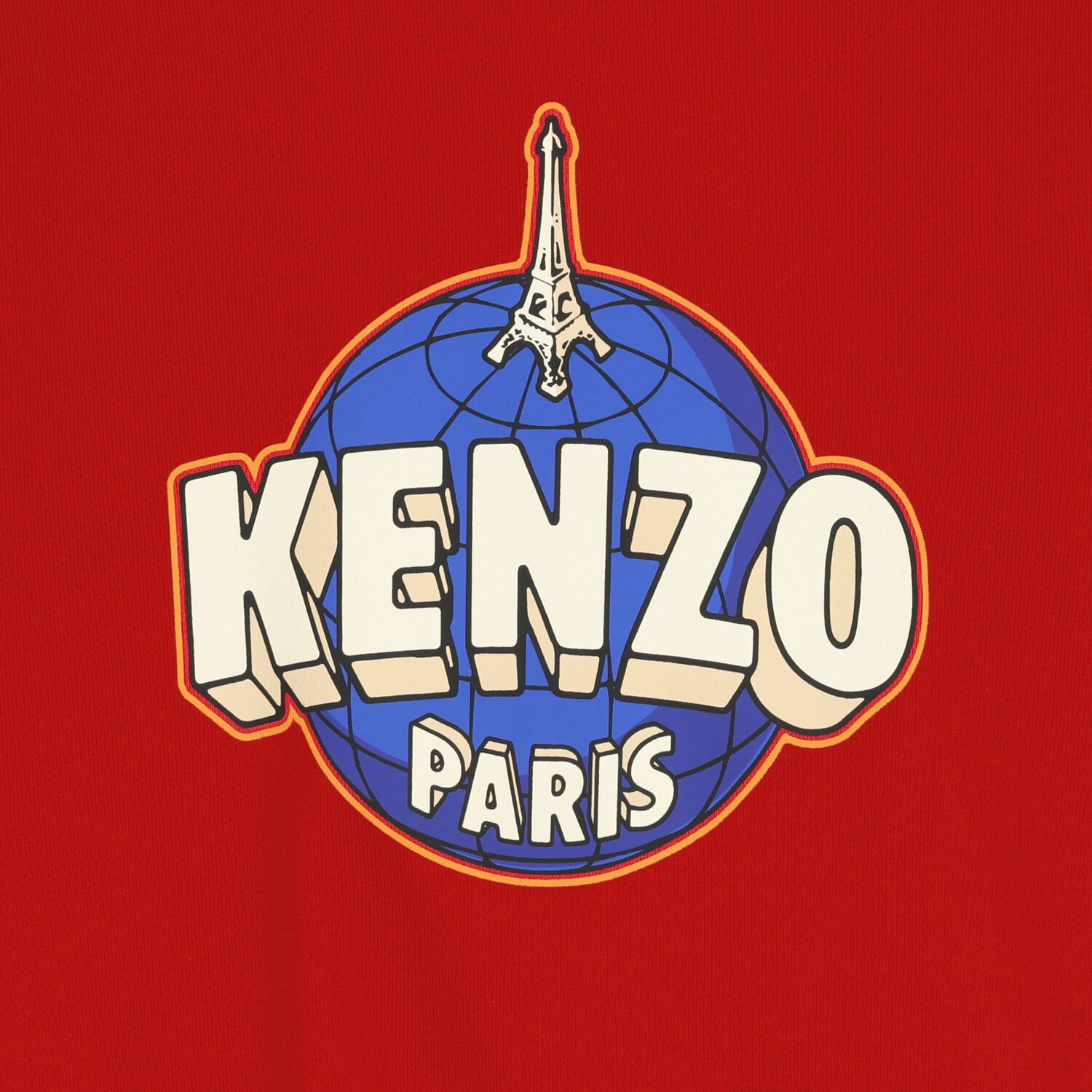 Boys Red Logo Sweatshirt, 1, hi-res