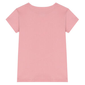 Girls Pink POLO Logo T-Shirt