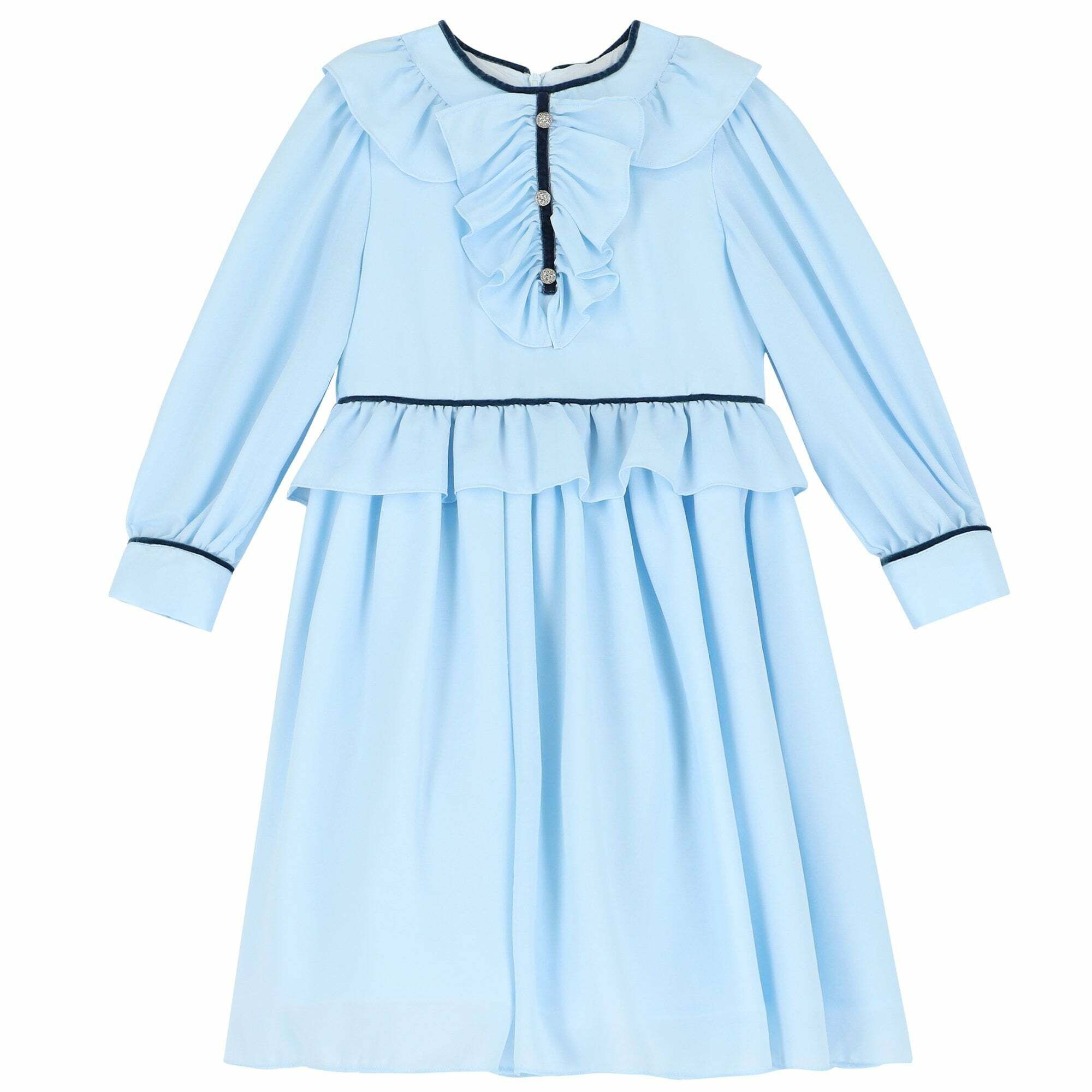 希少 15aw GANRYU ワンピース ブルー ルック使用 レディース 