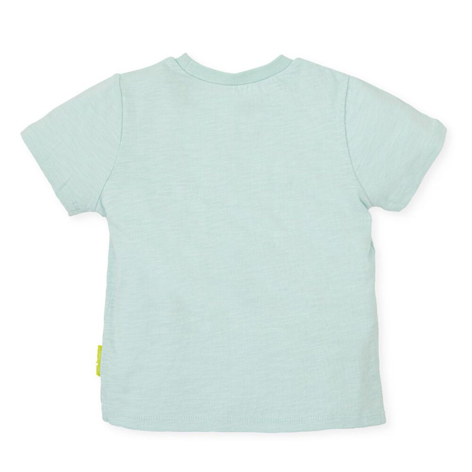 Boys Pale Blue Palm Tree T-Shirt, 1, hi-res image number null