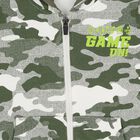 Boys Green Camouflage Tracksuit, 2, hi-res