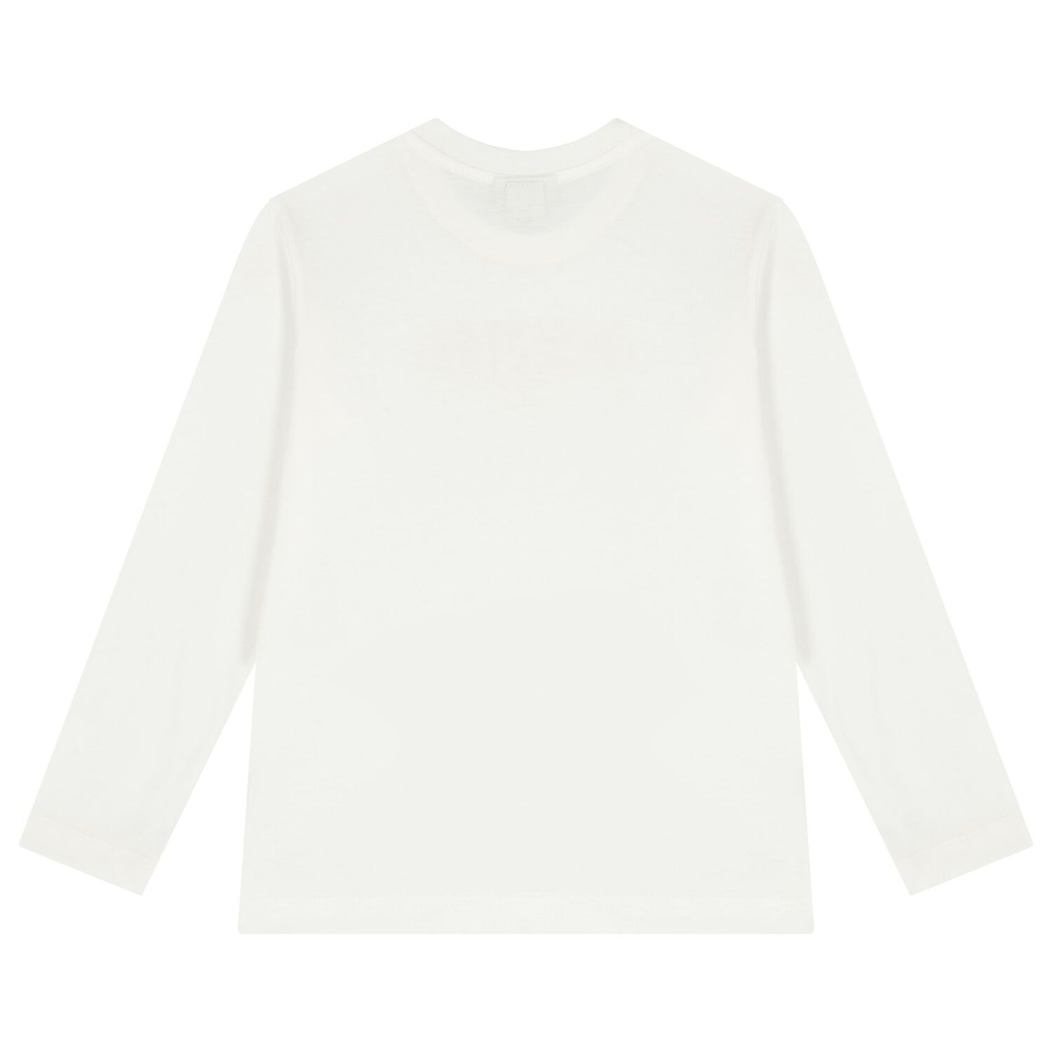 Ivory Logo Long Sleeve Top, 1, hi-res image number null