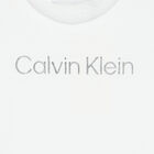 Girls White & Silver Logo T-Shirt, 1, hi-res