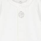 Ivory Logo Babygrow, 1, hi-res