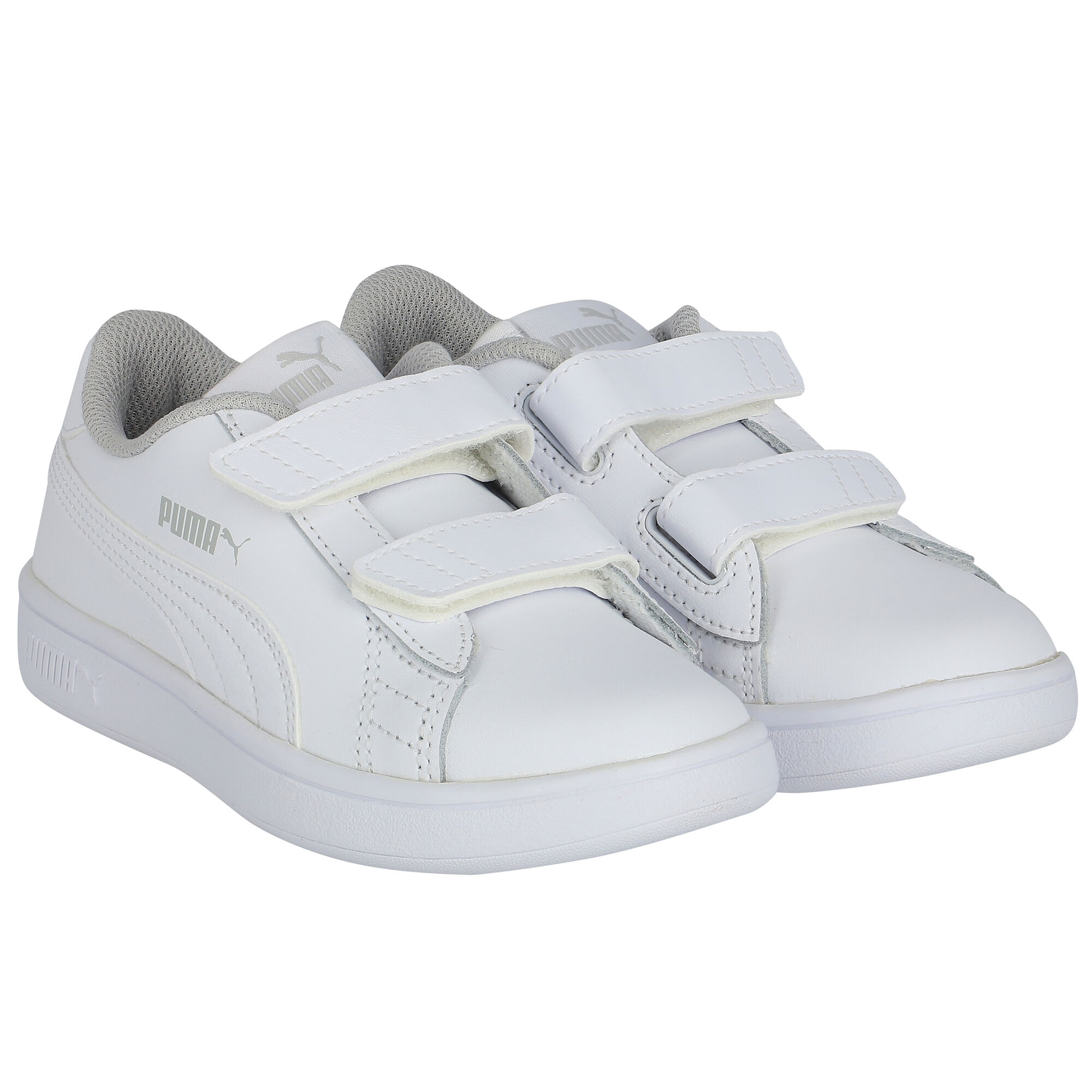 Puma white top smash v2